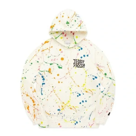 Teddy fresh splatter paint hoodie hotsell
